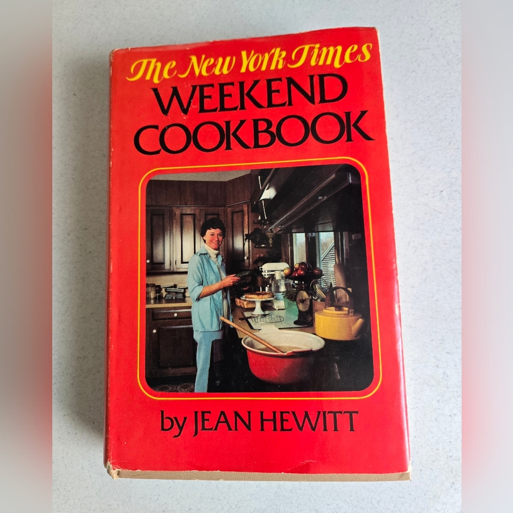 The New York Times Weekend Cookbook by Jean Hewitt-Hardcover